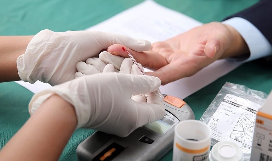 Com o diabetes, é necessário controle constante do nível de glicose no sangue