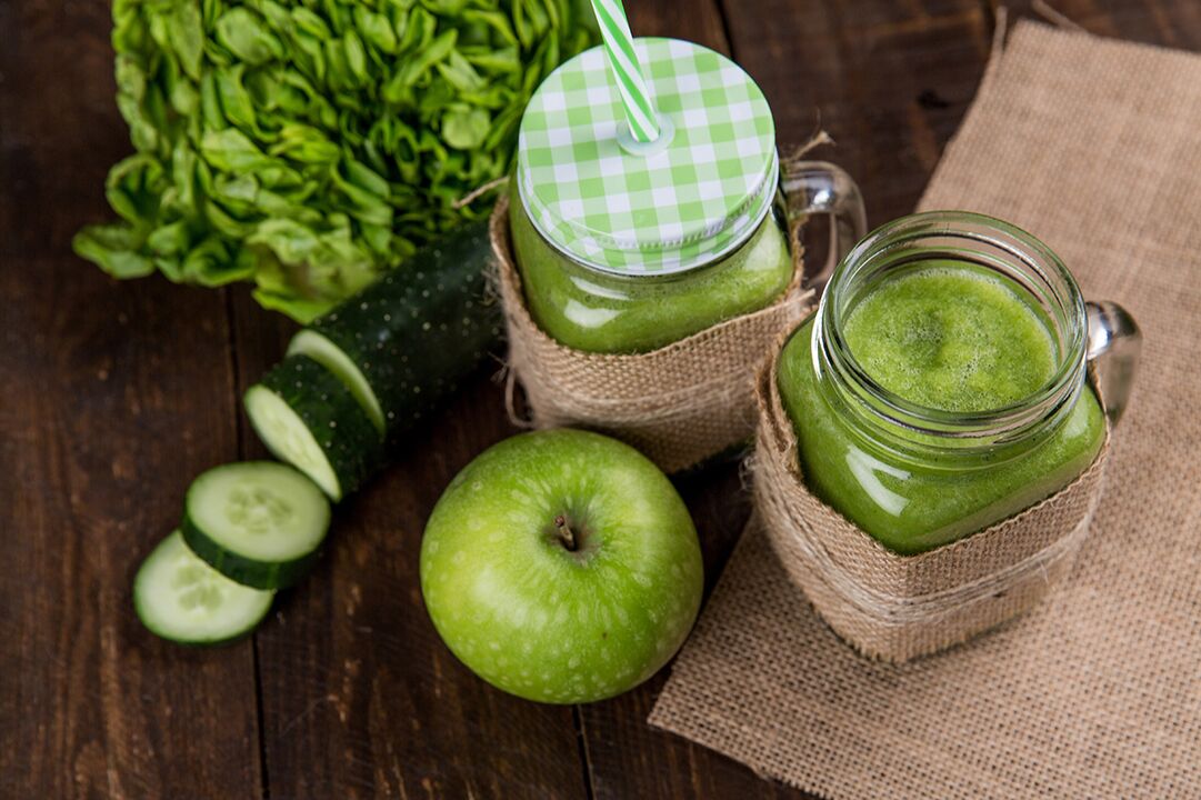 smoothies de frutas e vegetais para diabetes