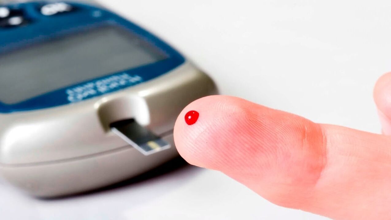 medição de açúcar no sangue